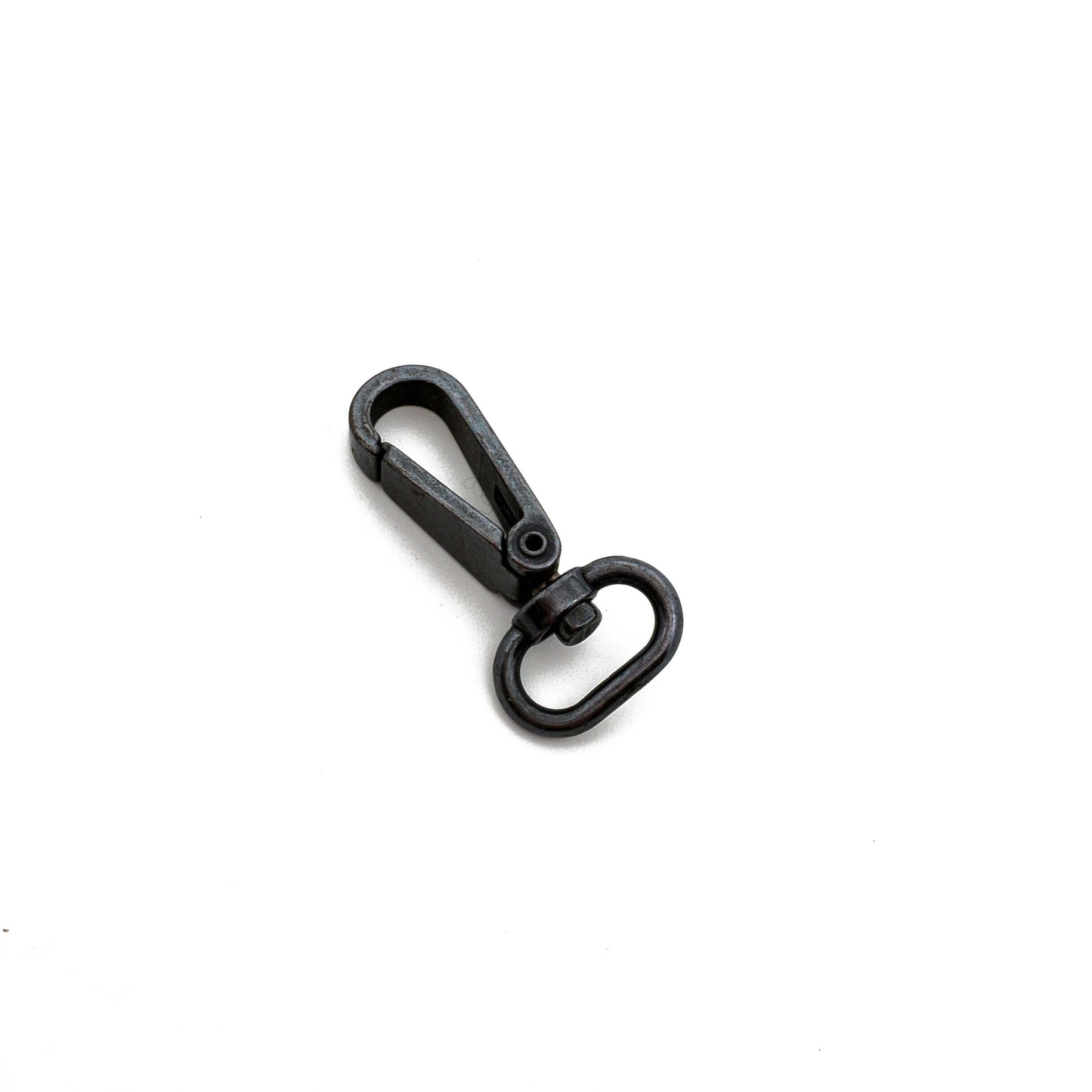 svart karabinkrok 20mm