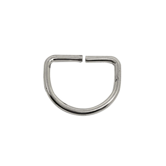 D-ring 40mm 10 stk nr 714 nikkel