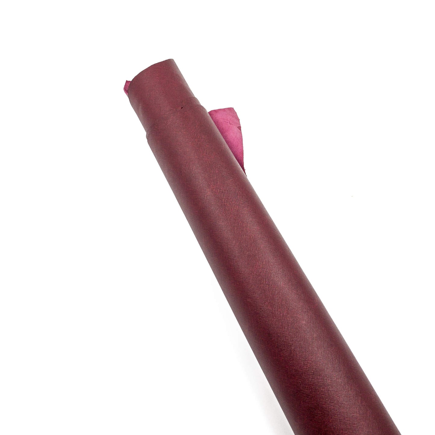 Saffiano forpart Burgunder