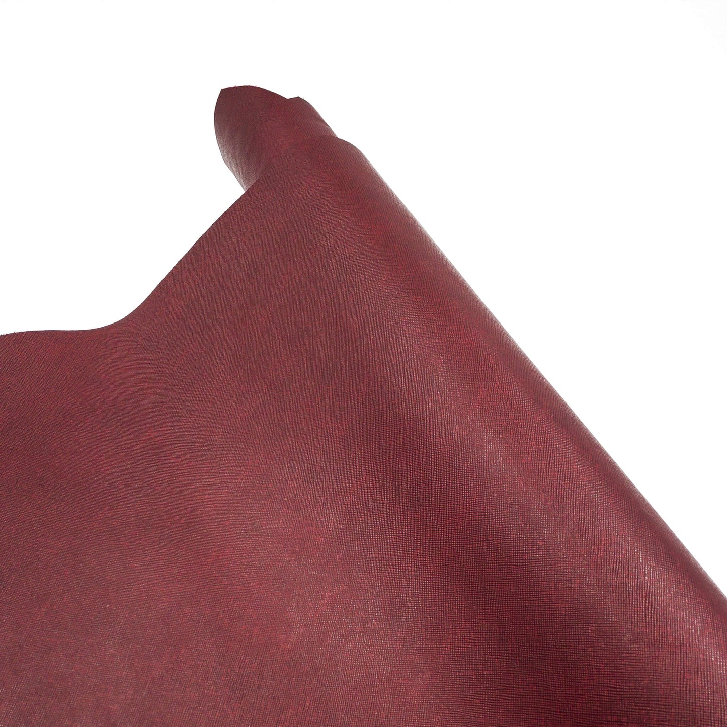 Saffiano forpart Burgunder