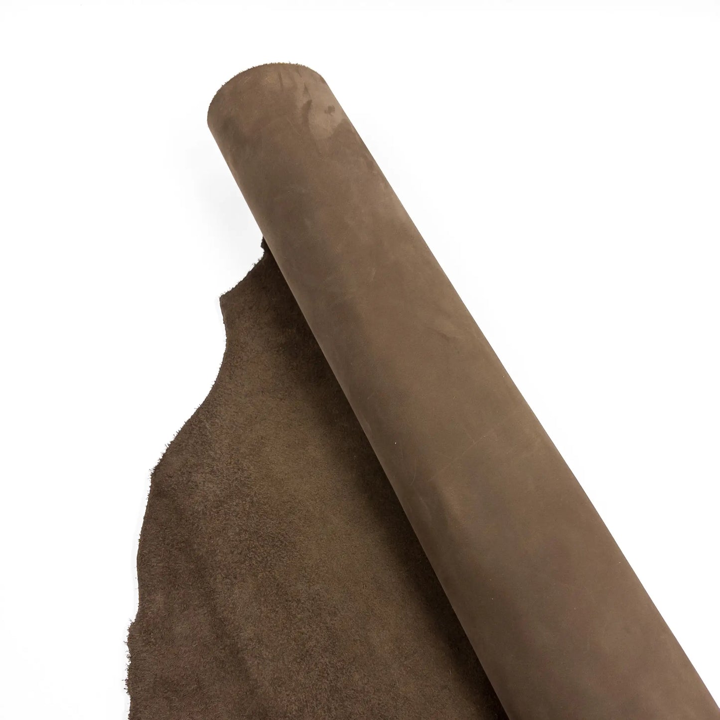 Nubuck side Brun 1,2-1,4mm