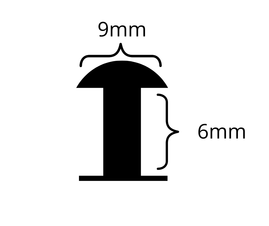 Nite 9mm 100 stk nr 196